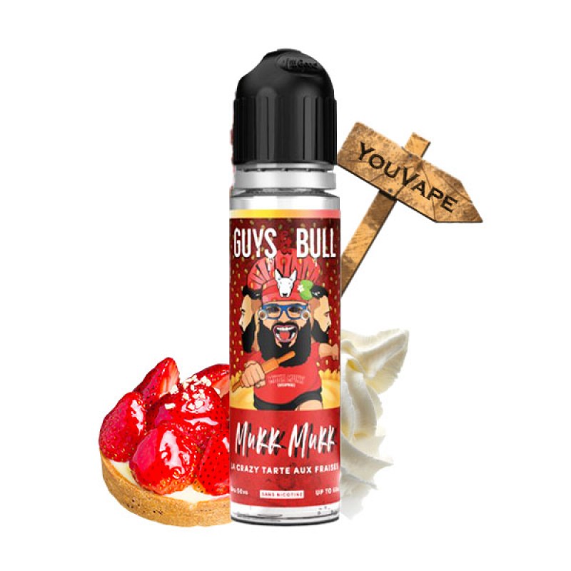 Crazy Tarte aux Fraises + Booster 60ml